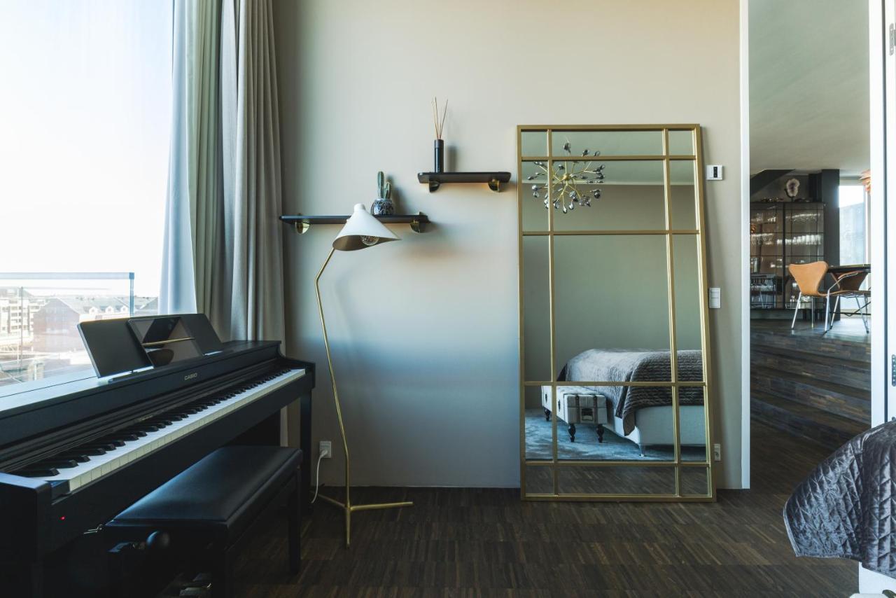 Luxury Harbourfront Penthouse With Private Rooftop Copenhague Exterior foto